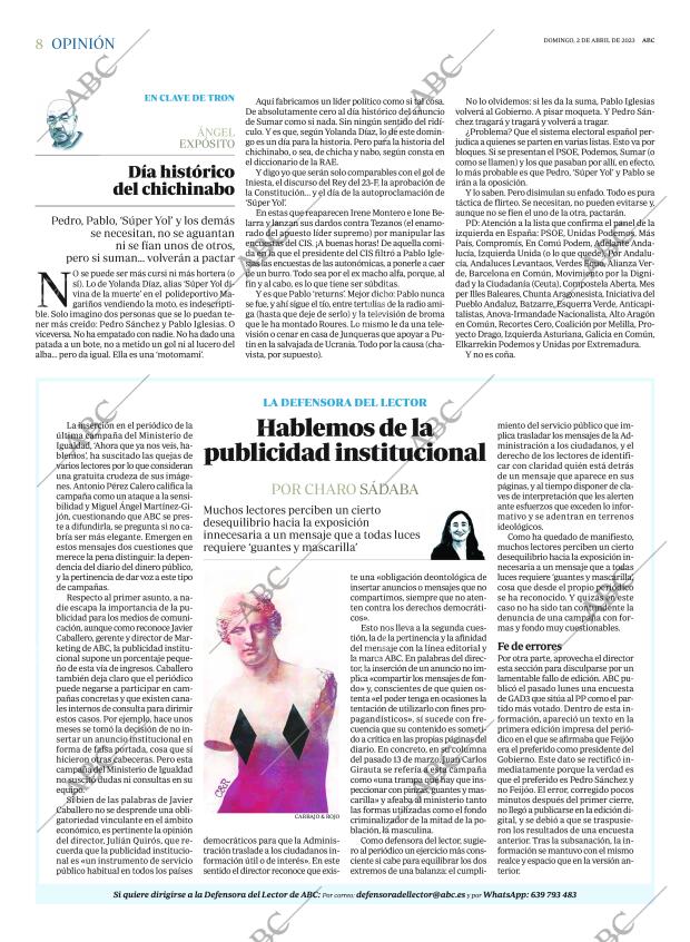ABC MADRID 02-04-2023 página 8