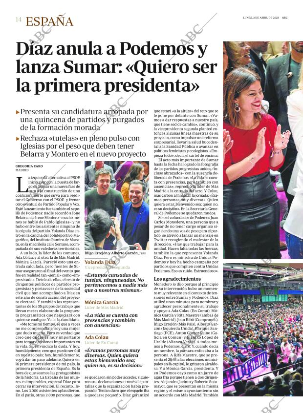 ABC MADRID 03-04-2023 página 14