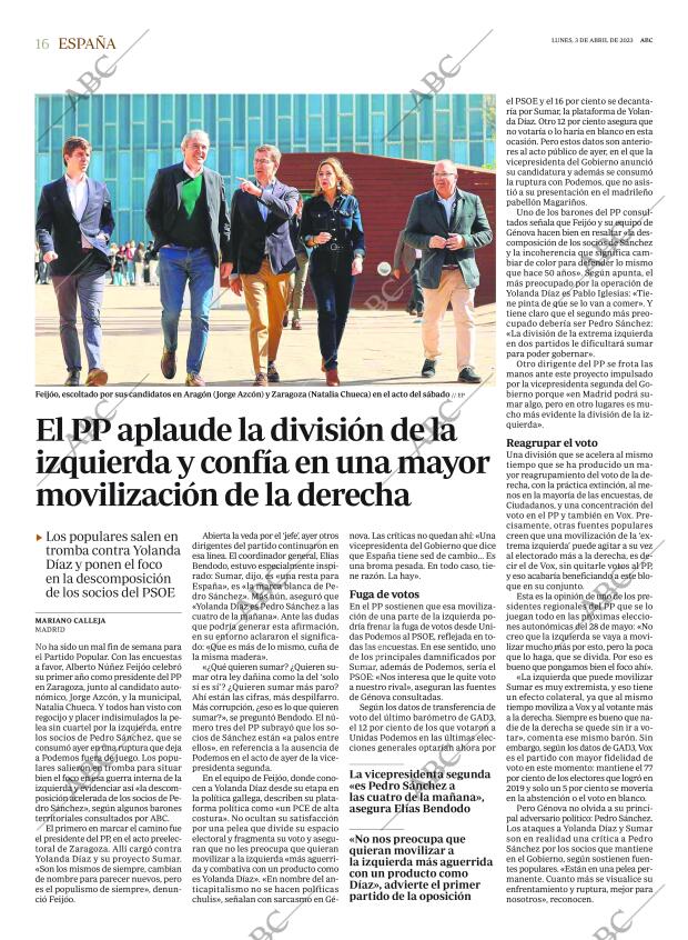 ABC MADRID 03-04-2023 página 16