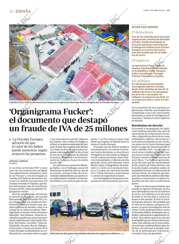ABC MADRID 03-04-2023 página 20