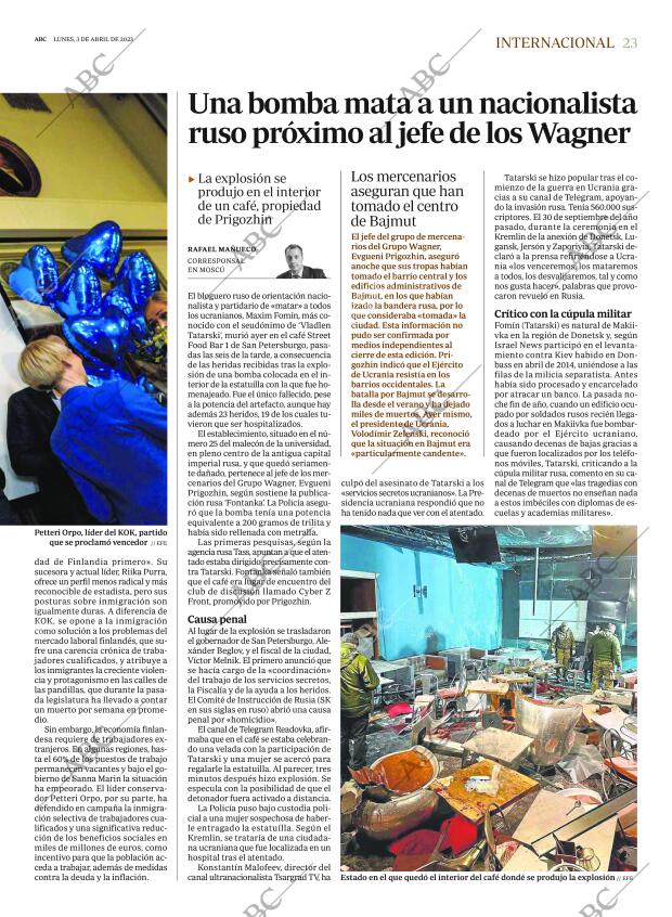 ABC MADRID 03-04-2023 página 23