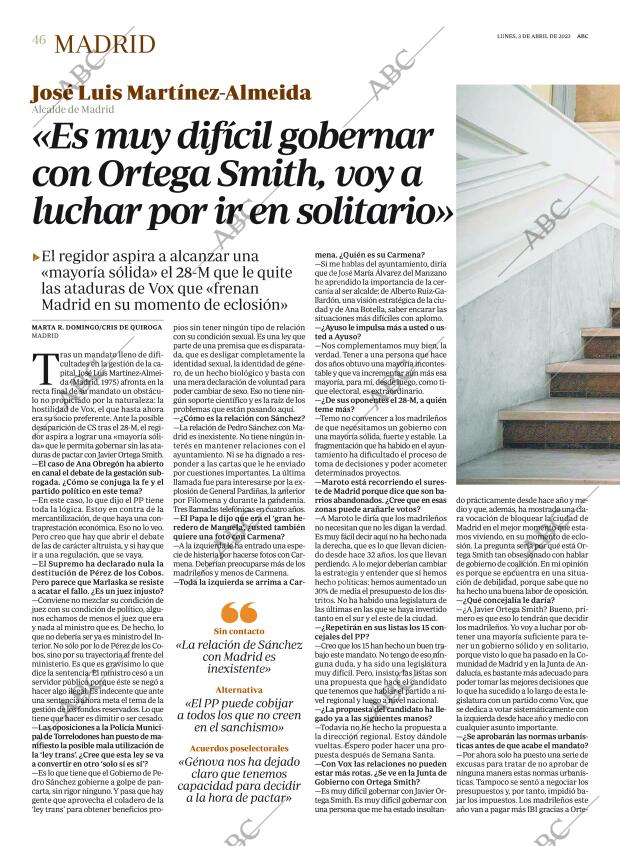ABC MADRID 03-04-2023 página 46