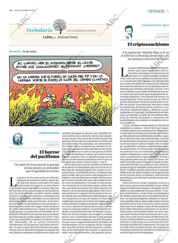 ABC MADRID 03-04-2023 página 5