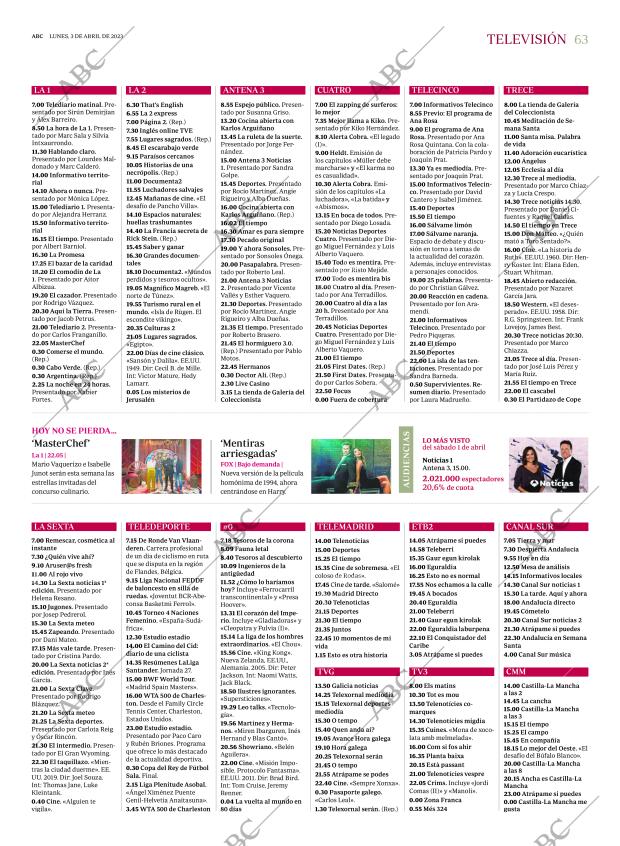 ABC MADRID 03-04-2023 página 63
