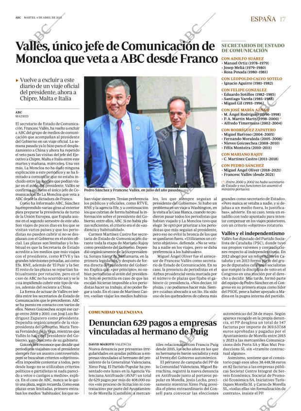 ABC MADRID 04-04-2023 página 17