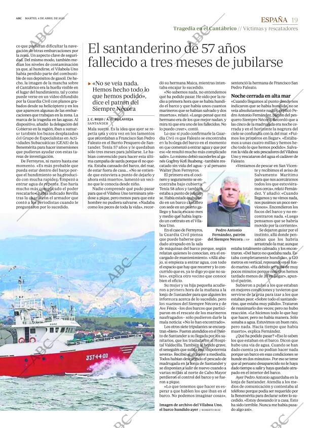 ABC MADRID 04-04-2023 página 19