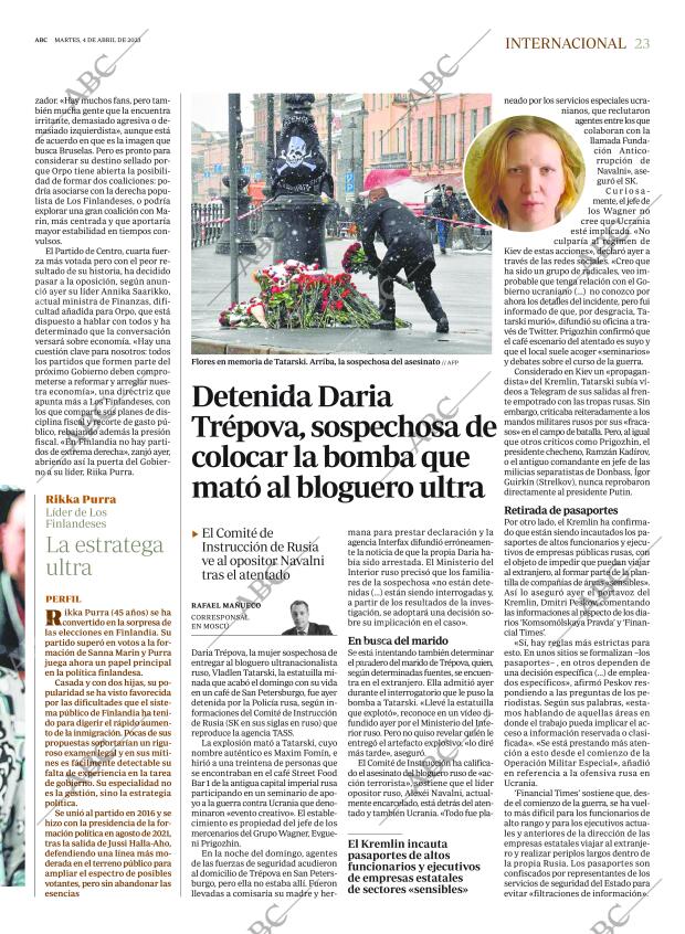 ABC MADRID 04-04-2023 página 23