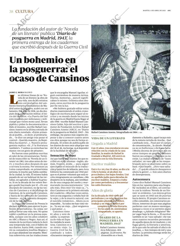 ABC MADRID 04-04-2023 página 38