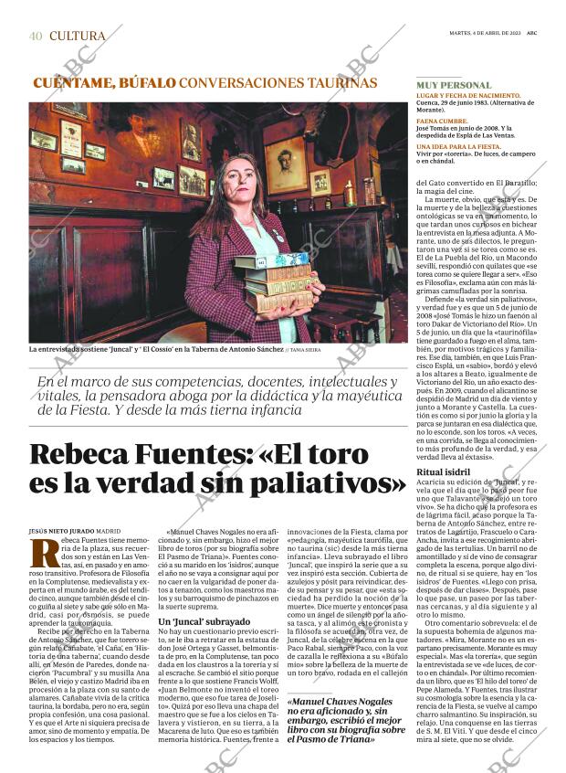 ABC MADRID 04-04-2023 página 40