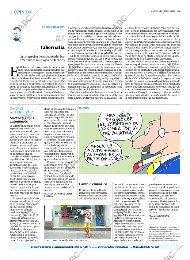 ABC MADRID 04-04-2023 página 6