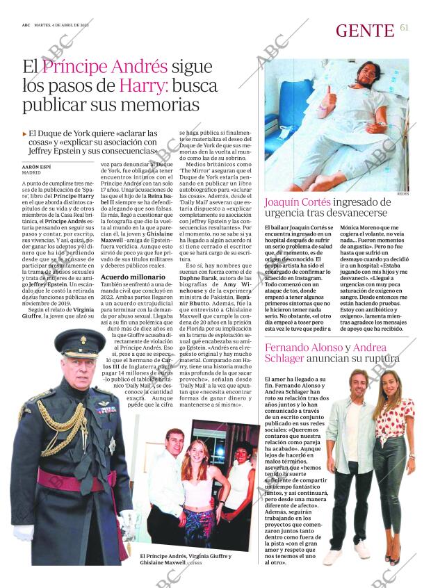 ABC MADRID 04-04-2023 página 61