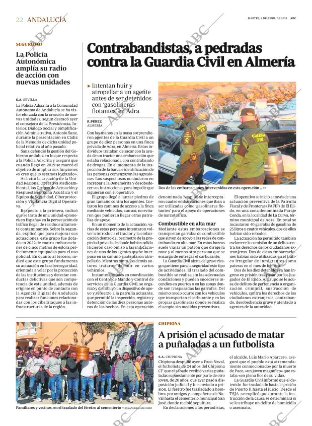 ABC SEVILLA 04-04-2023 página 22