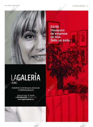 ABC SEVILLA 04-04-2023 página 43
