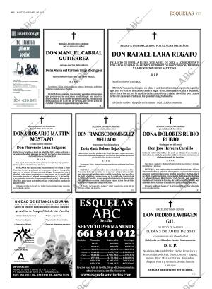 ABC SEVILLA 04-04-2023 página 67