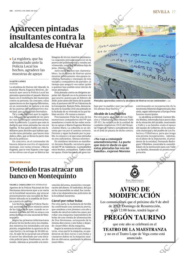 ABC SEVILLA 06-04-2023 página 17