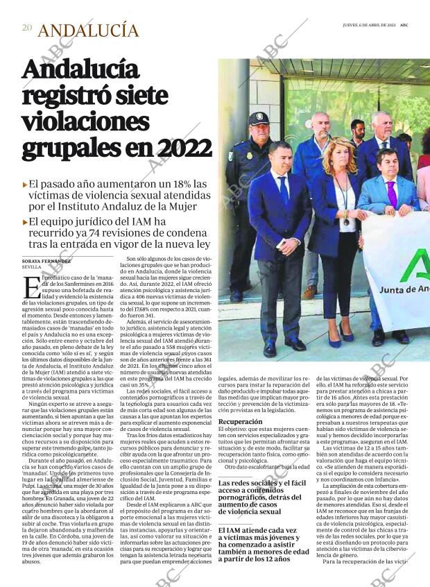 ABC SEVILLA 06-04-2023 página 20