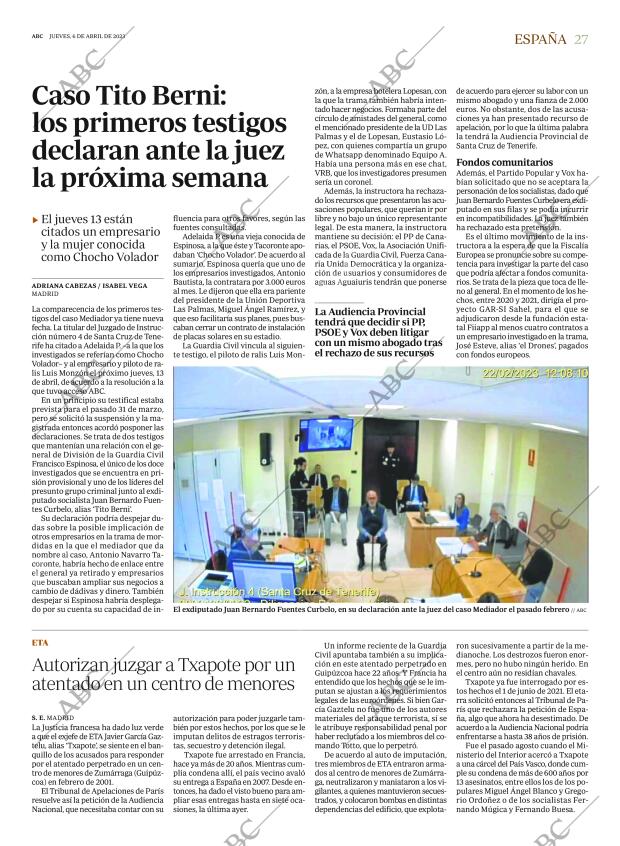 ABC SEVILLA 06-04-2023 página 27