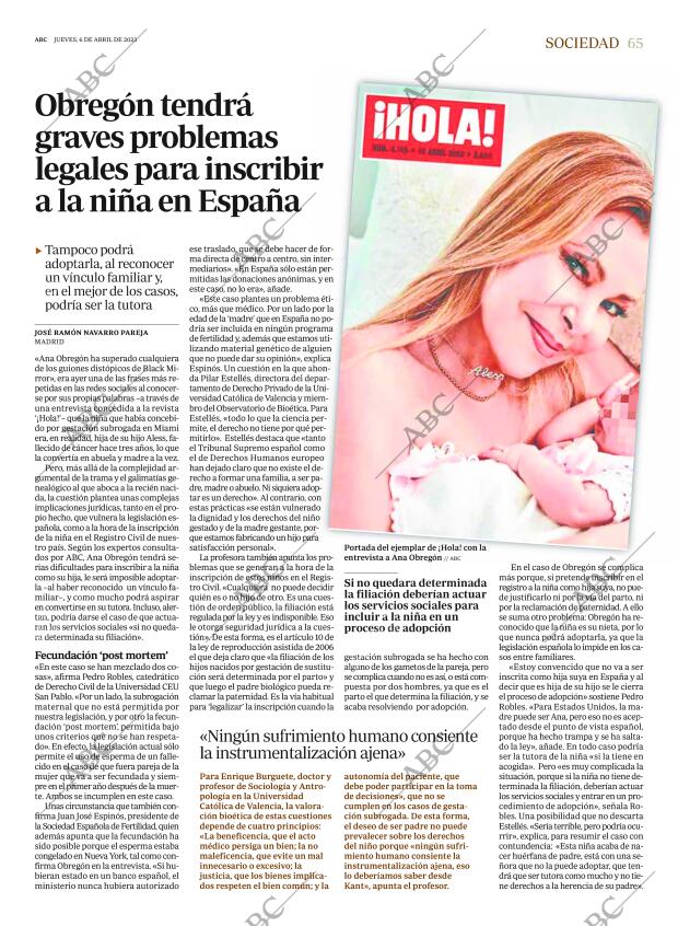ABC SEVILLA 06-04-2023 página 65