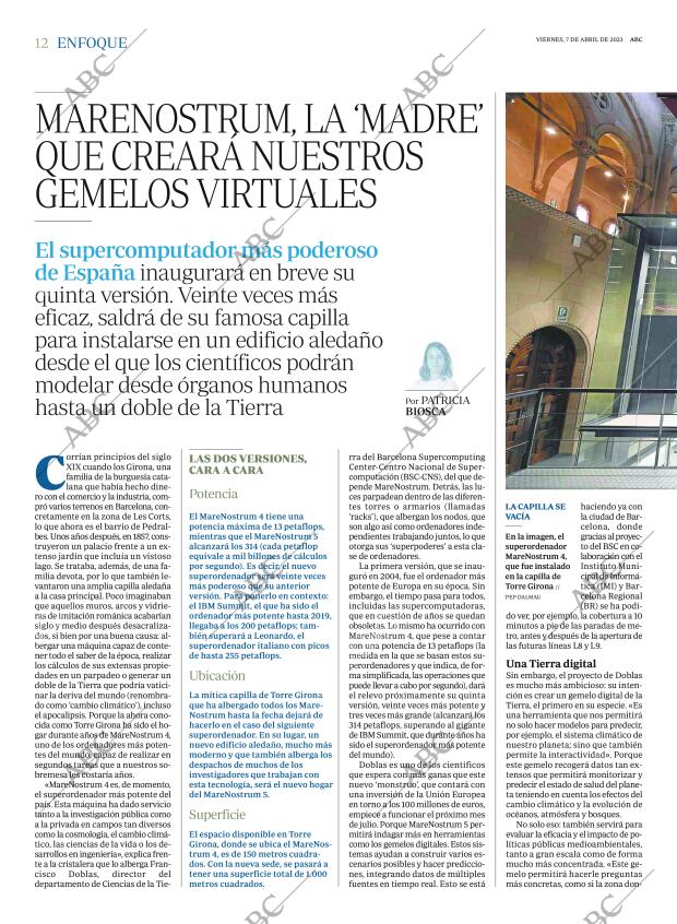 ABC MADRID 07-04-2023 página 12