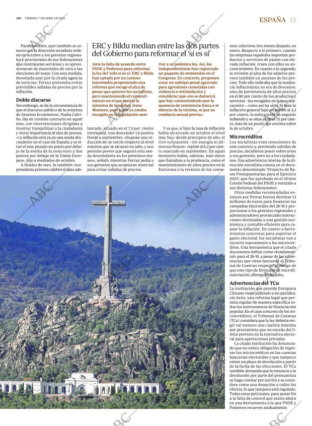 ABC MADRID 07-04-2023 página 15