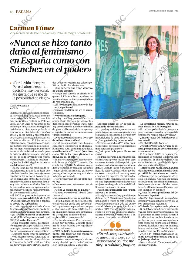 ABC MADRID 07-04-2023 página 18