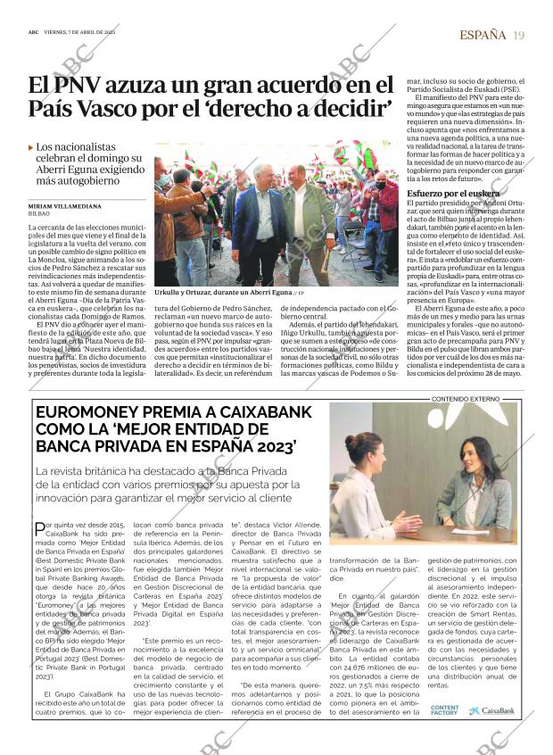 ABC MADRID 07-04-2023 página 19