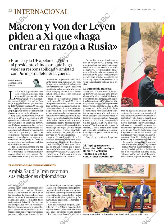 ABC MADRID 07-04-2023 página 22
