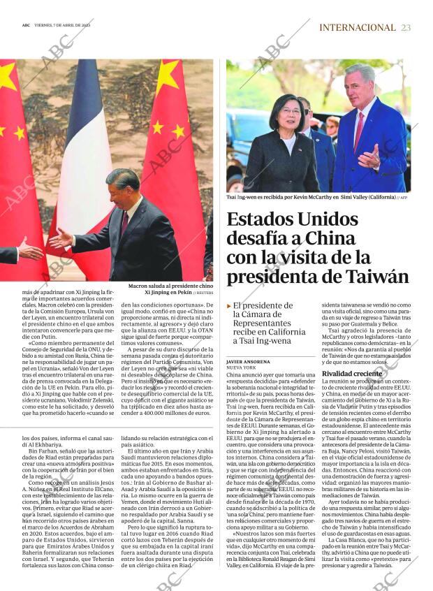 ABC MADRID 07-04-2023 página 23