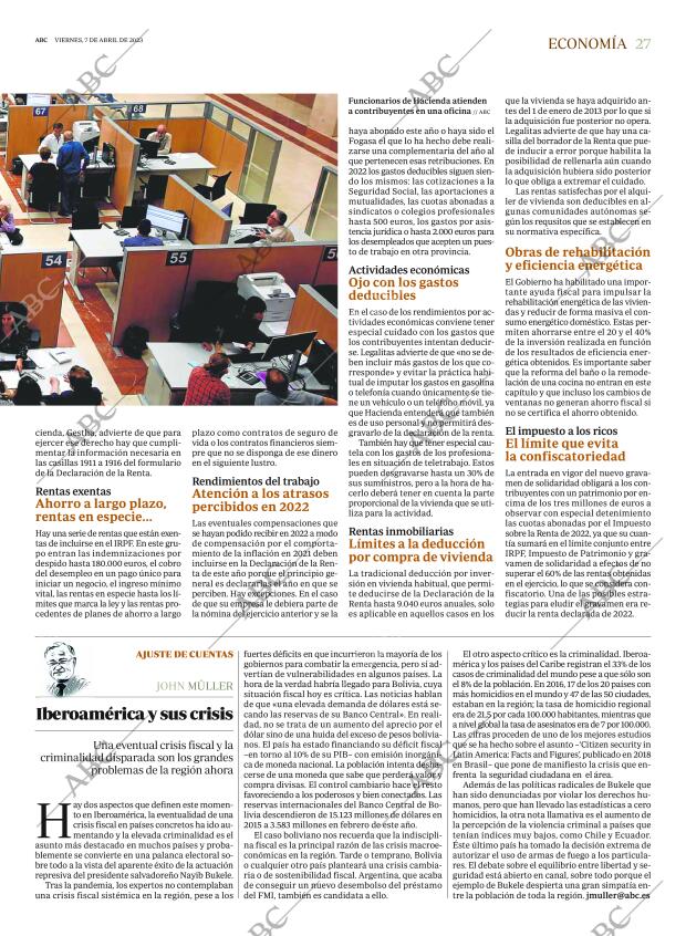 ABC MADRID 07-04-2023 página 27