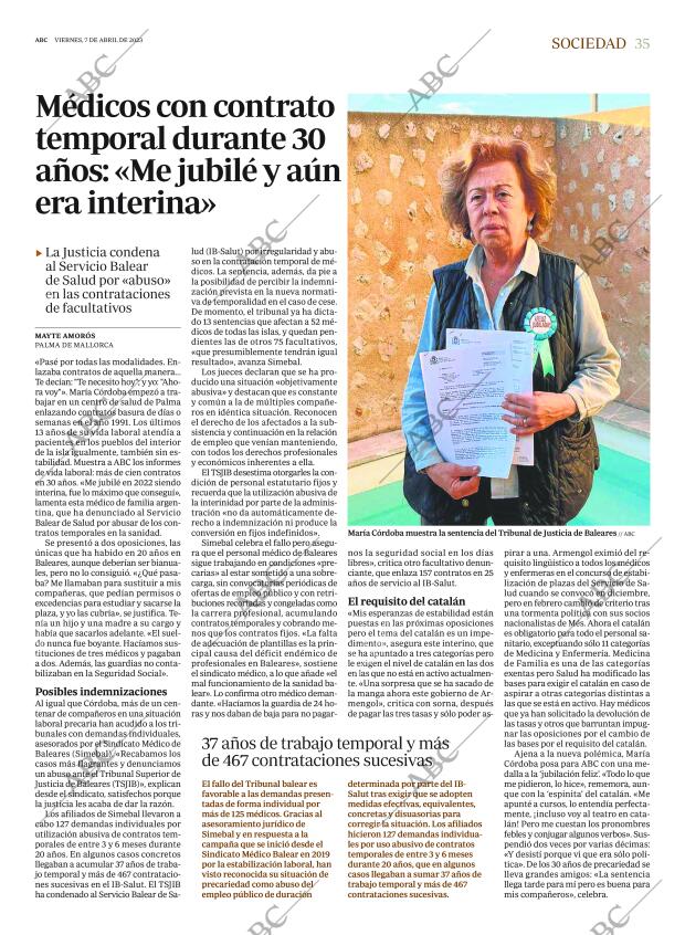 ABC MADRID 07-04-2023 página 35