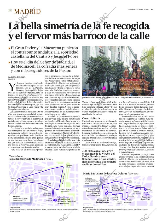 ABC MADRID 07-04-2023 página 50