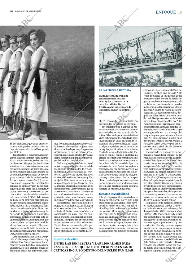 ABC MADRID 09-04-2023 página 19