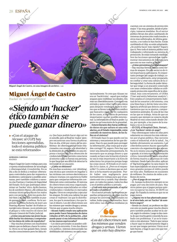 ABC MADRID 09-04-2023 página 28