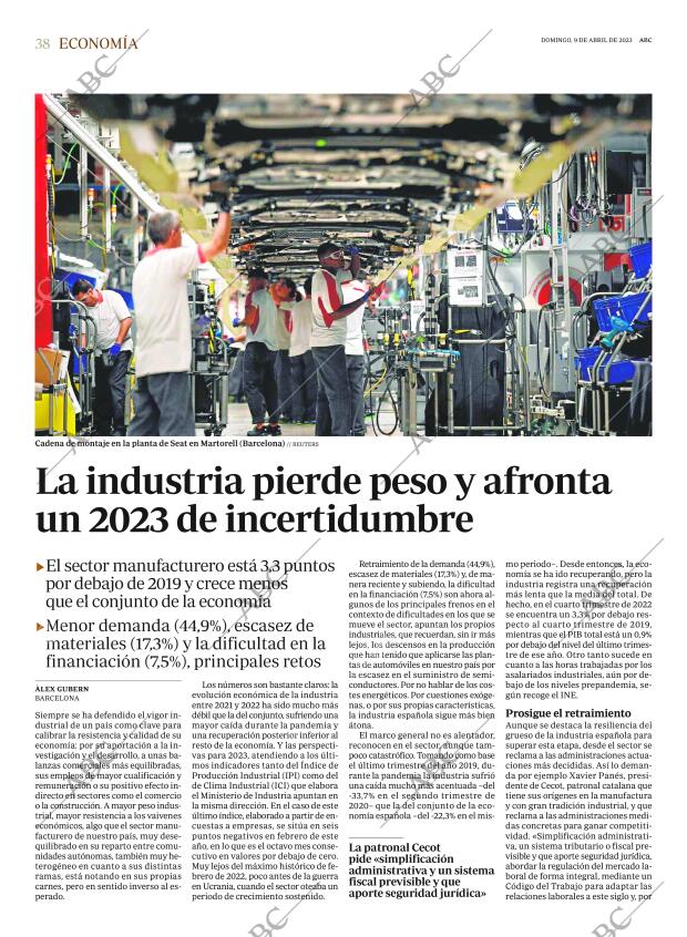 ABC MADRID 09-04-2023 página 38