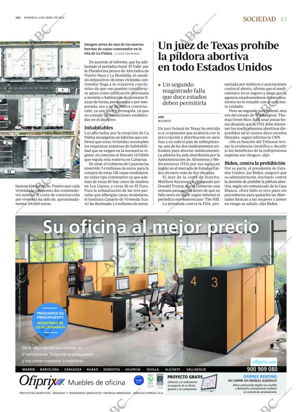 ABC MADRID 09-04-2023 página 43