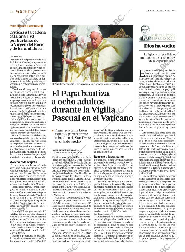 ABC MADRID 09-04-2023 página 44
