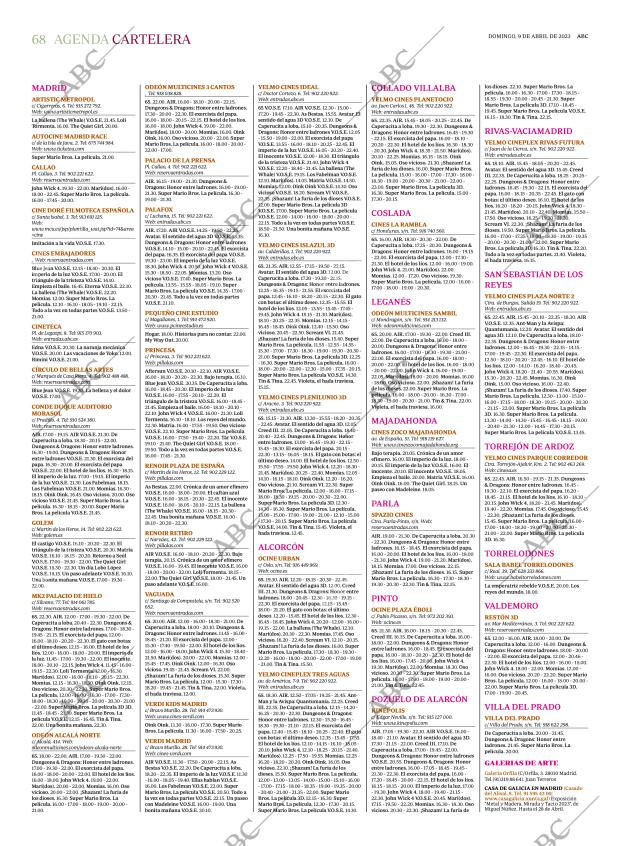 ABC MADRID 09-04-2023 página 68