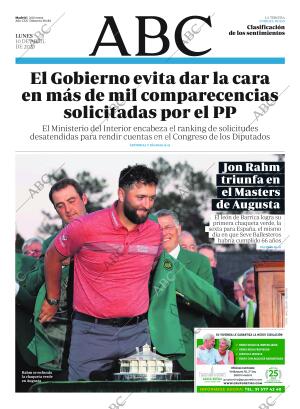 ABC MADRID 10-04-2023 página 1