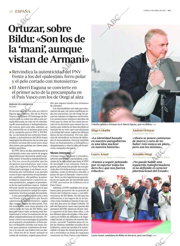 ABC MADRID 10-04-2023 página 16
