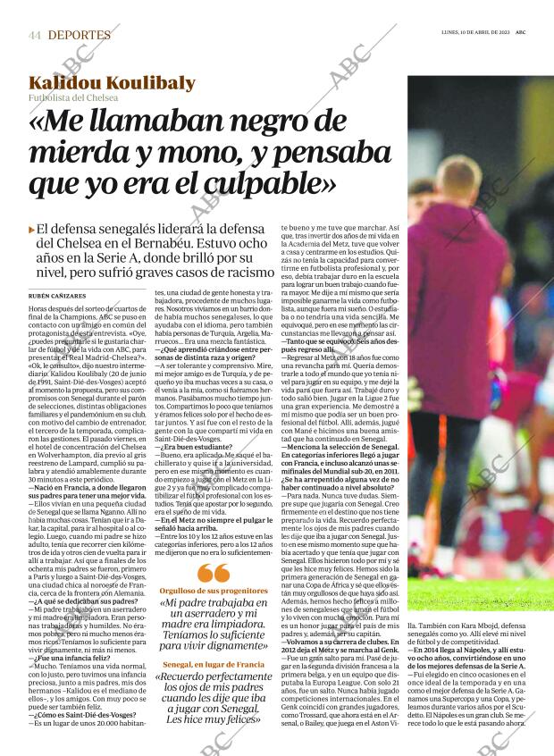 ABC MADRID 10-04-2023 página 44