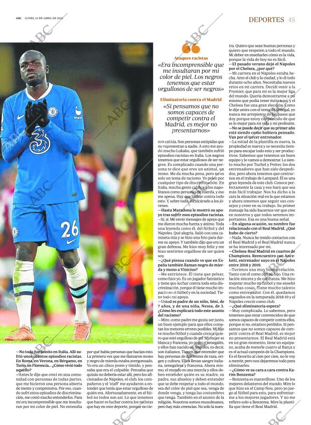 ABC MADRID 10-04-2023 página 45