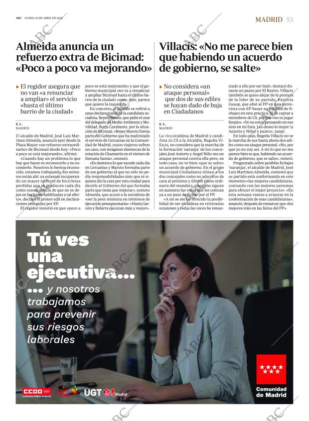 ABC MADRID 10-04-2023 página 53