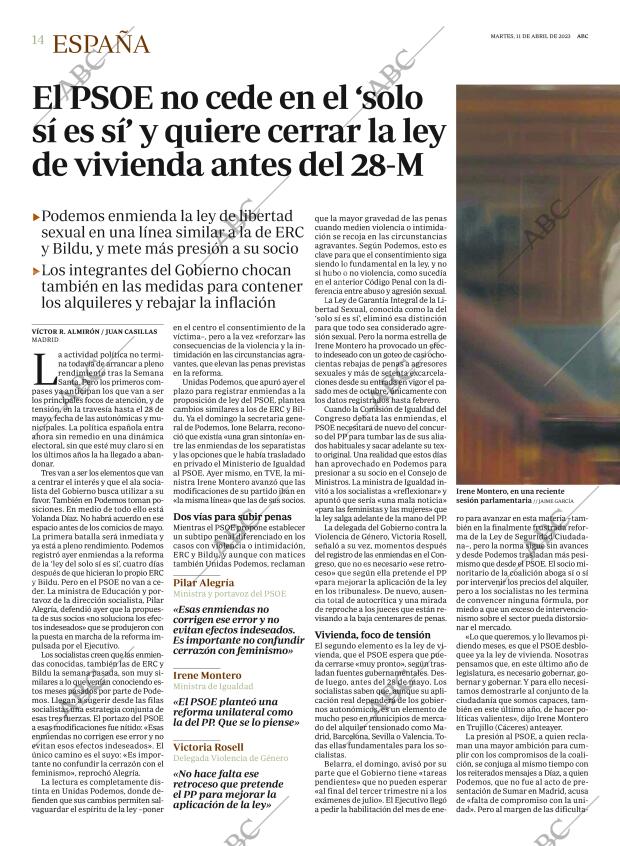 ABC MADRID 11-04-2023 página 14