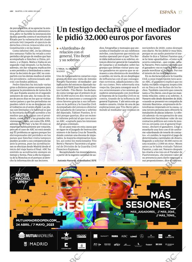 ABC MADRID 11-04-2023 página 17