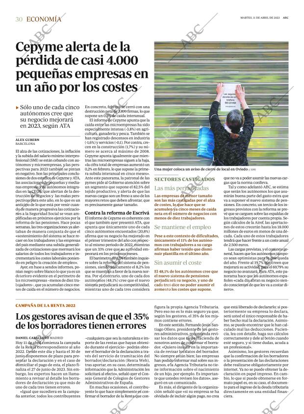 ABC MADRID 11-04-2023 página 30