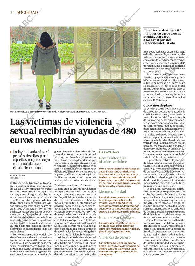 ABC MADRID 11-04-2023 página 34