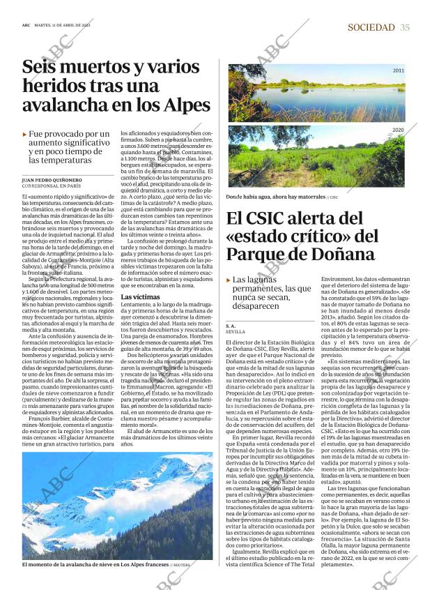 ABC MADRID 11-04-2023 página 35