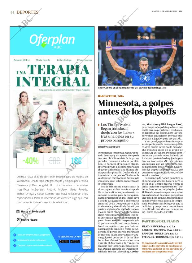 ABC MADRID 11-04-2023 página 44