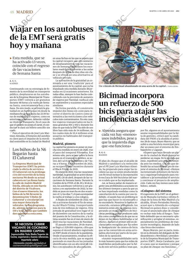 ABC MADRID 11-04-2023 página 48