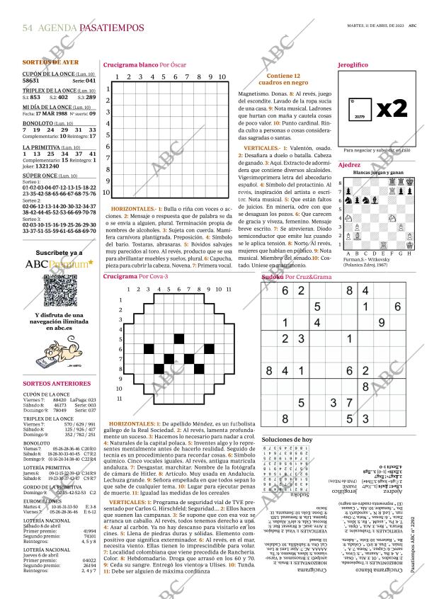 ABC MADRID 11-04-2023 página 54